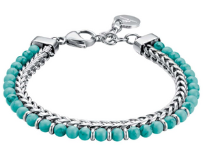 bracciale uomo con turchese ba1392