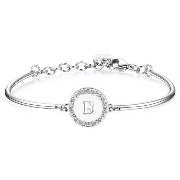 bracciale donna brosway chakra lettera b bhk125