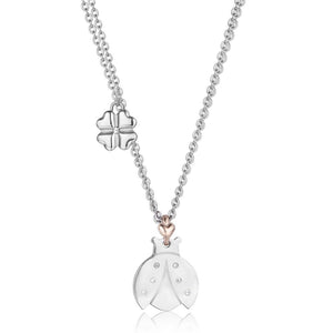 collana donna corta con coccinella luca barra ck1234