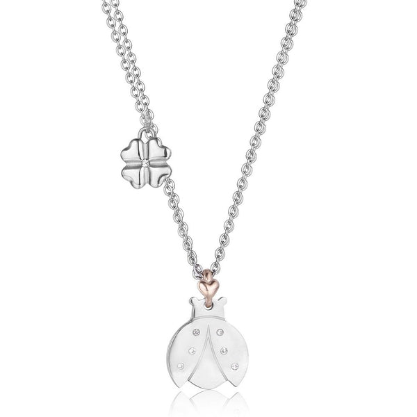 collana donna corta con coccinella luca barra ck1234