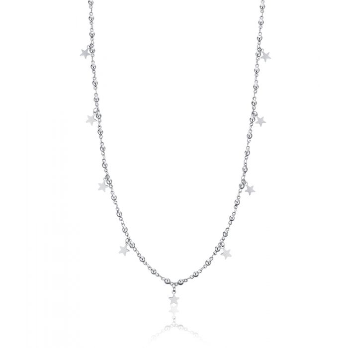 collana donna lunga con stelle luca barra ck1403