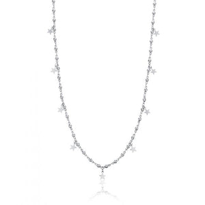 collana donna lunga con stelle luca barra ck1403