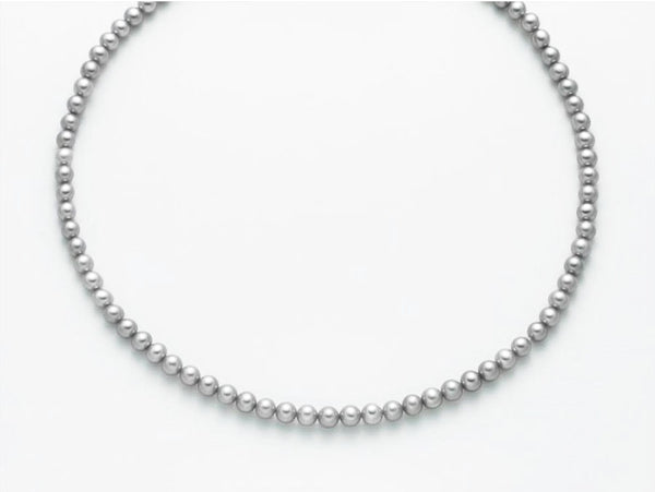 collana donna perle grigia miluna PCL5724