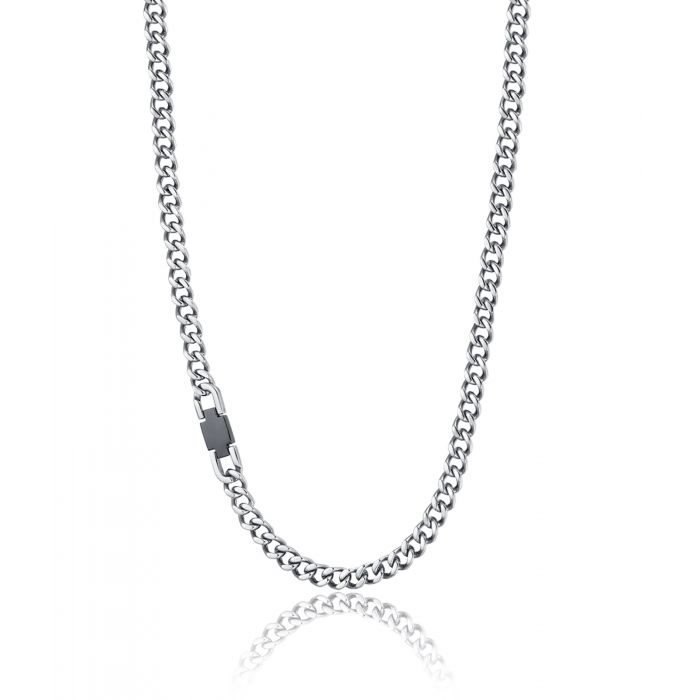 collana uomo acciaio luca barra cl230