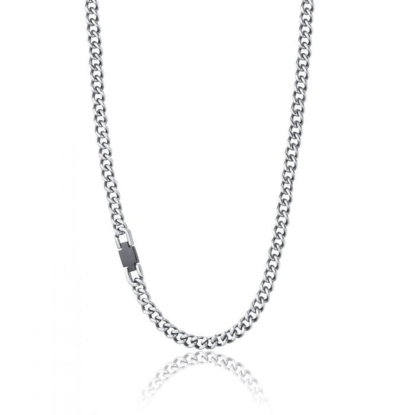 collana uomo acciaio luca barra cl230